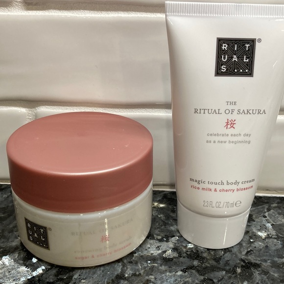 rituals Bath & Body Nwt Rituals Of Sakura Rice Milk Cherry Blossom